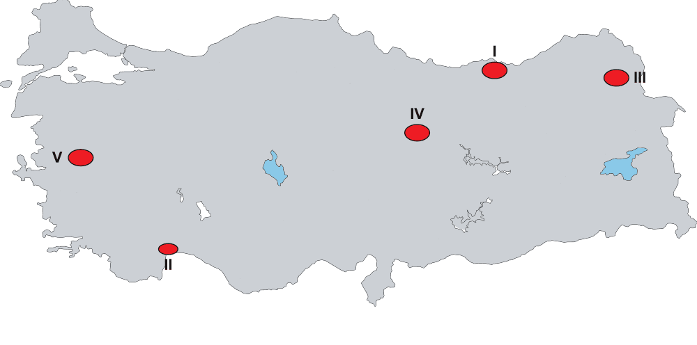 KPSS Coğrafya Dilsiz Türkiye Haritası - Katakekaumene ve UNESCO Jeoparkı